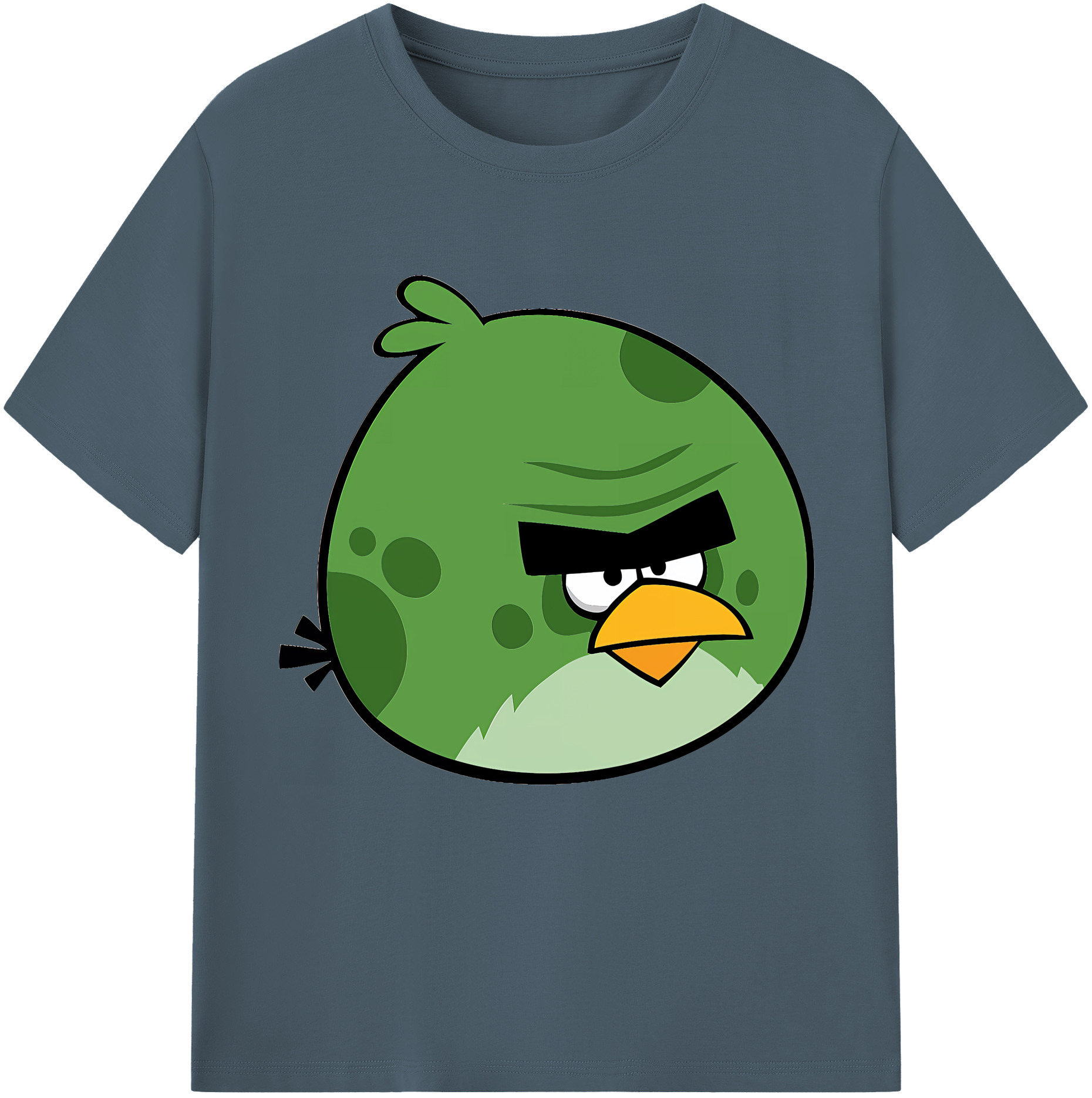 （画像用） Angry Birds アングリーバード 綿100％半袖Tシャツ（フロントプリント）